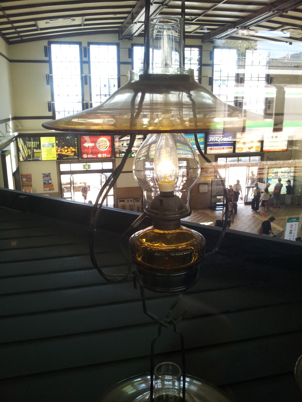 2016/08/14_小樽駅のランプ