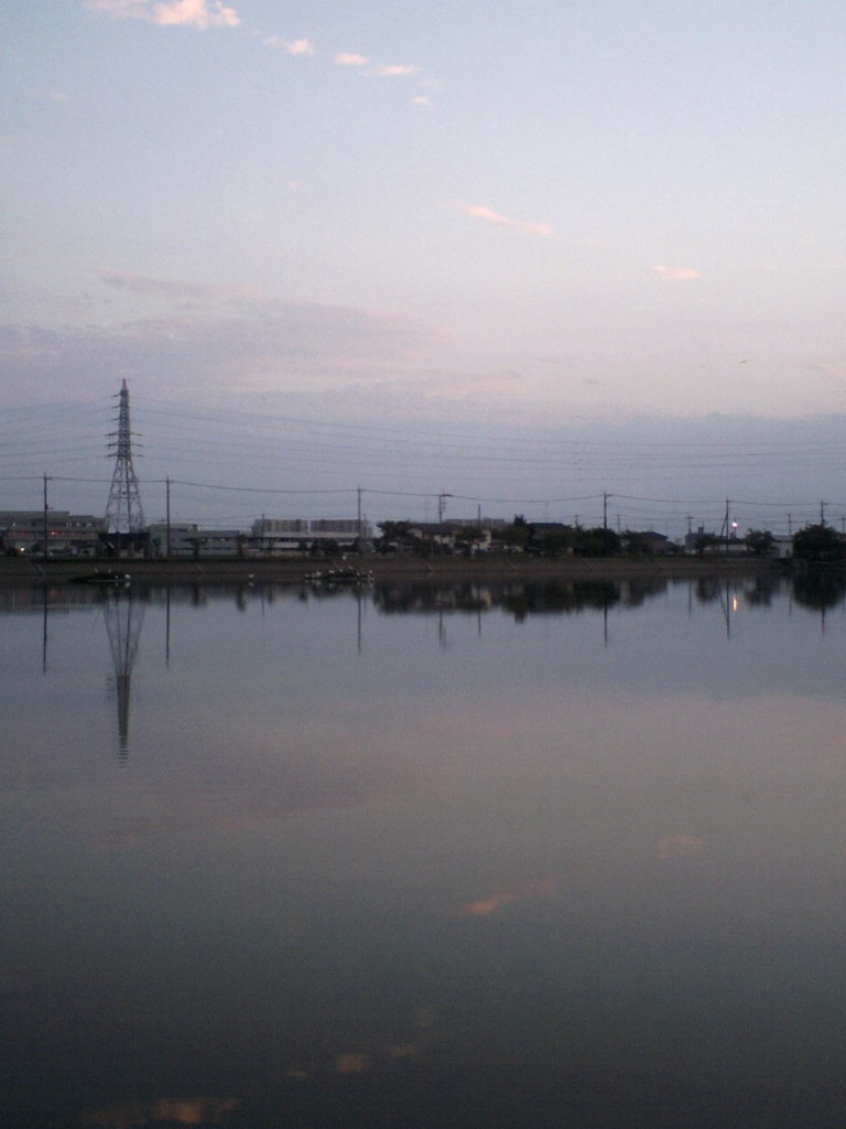 2015/09/27_伊佐沼の夕暮れ