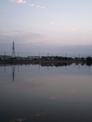 2015/09/27_伊佐沼の夕暮れ