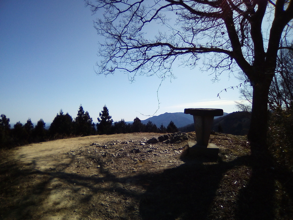 2017/12/30_登谷山山頂