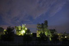 2014/08/23_夕暮れの工場