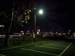 2015/12/17_夜の駐車場