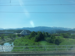 2017/06/15_車窓から立山連峰を望む