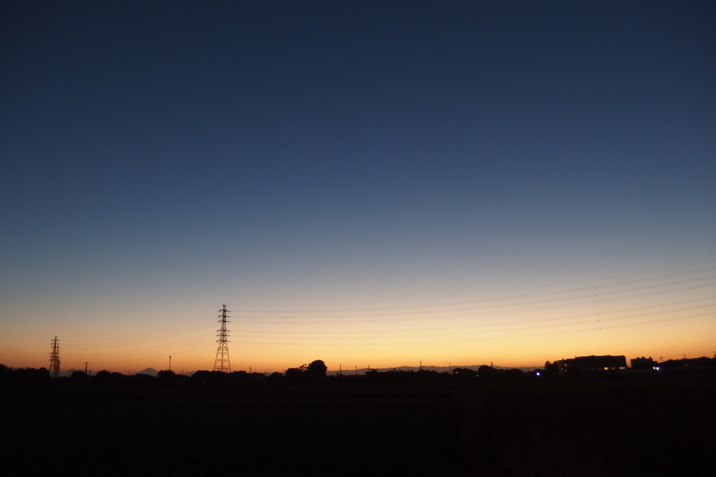 2015/10/25_夕暮れ