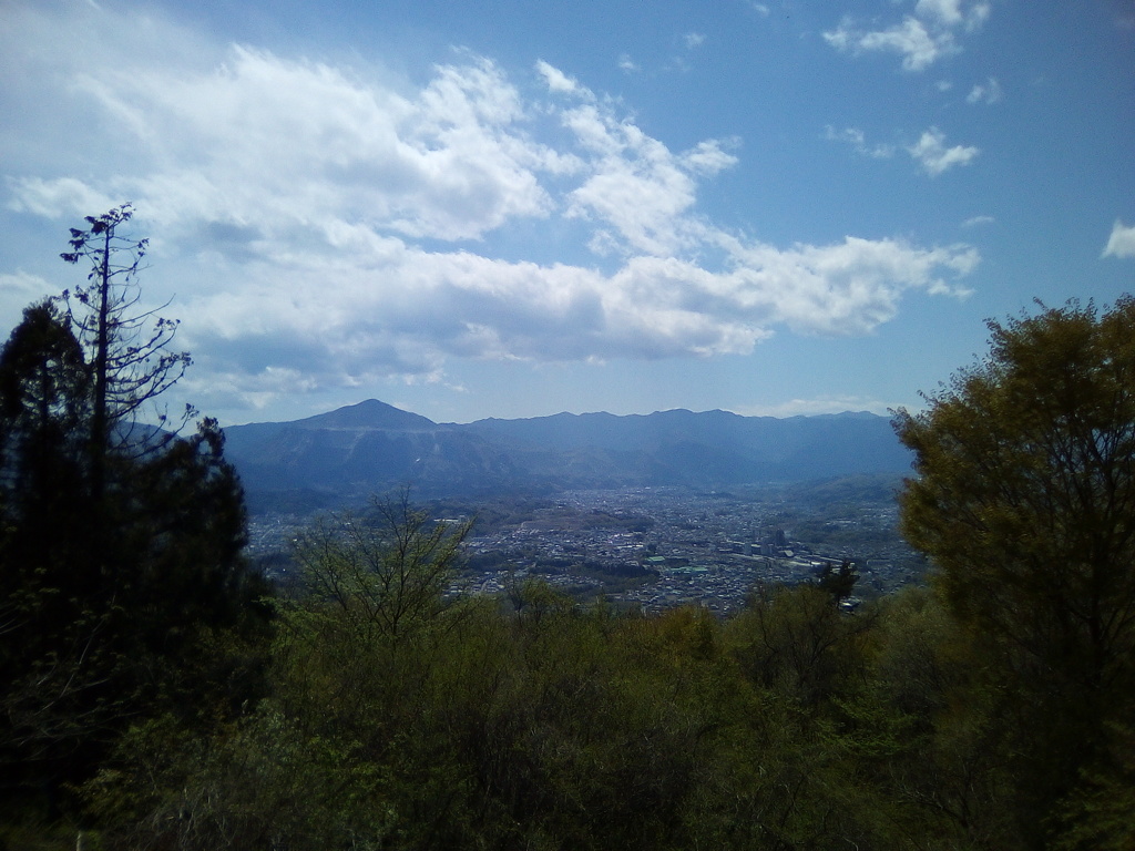 2018/04/08_簑山からの眺め