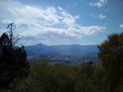 2018/04/08_簑山からの眺め
