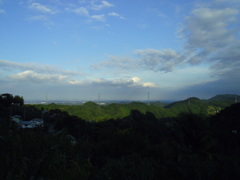 2017/10/08_外秩父山中からの眺め