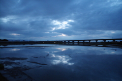 2015/06/21_水田の夕暮れ