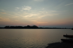 2015/07/26_伊佐沼の夕日