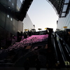 2019/04/12_京都駅 室町小路広場から大階段を望む
