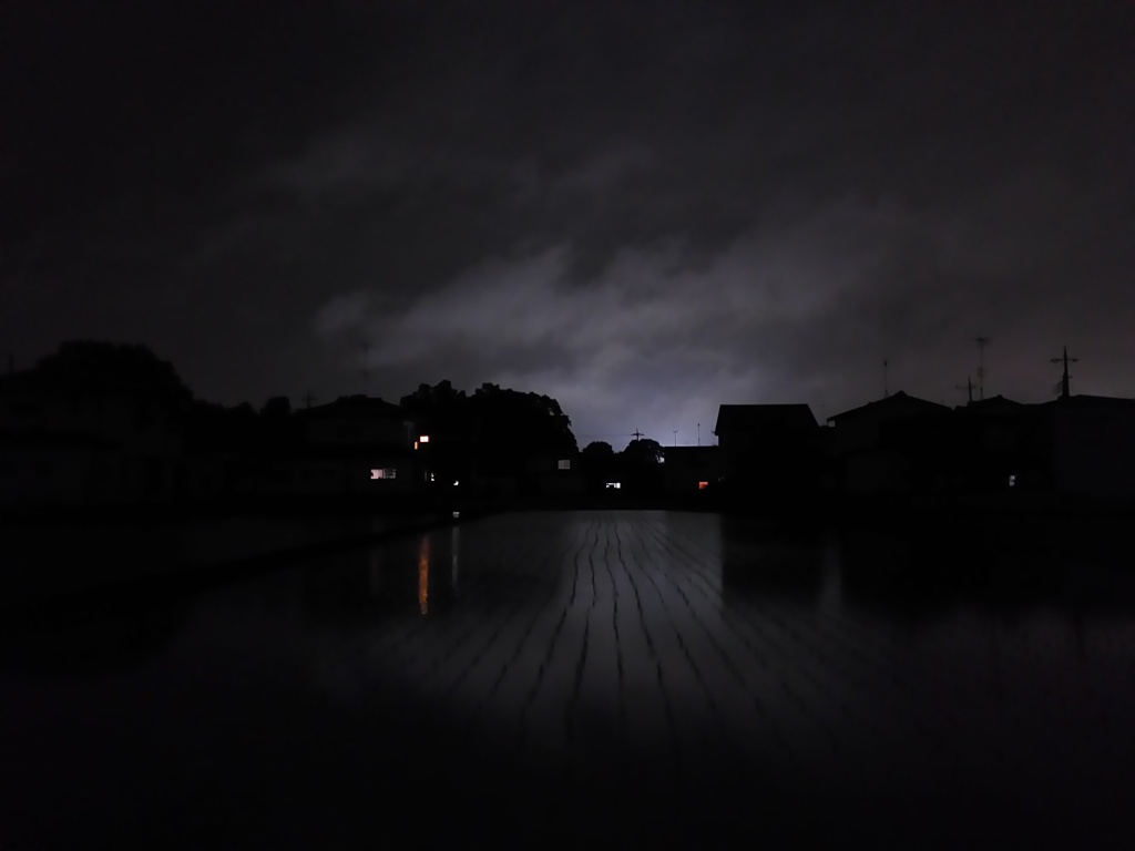 2017/05/13_水田の夜