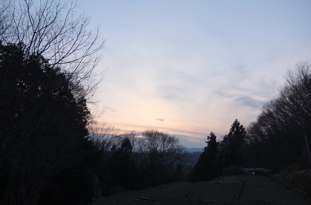 2014/03/29_山里の夕暮れ