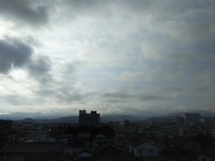 2017/06/14_宿から朝の立山連峰を望む（没カット）