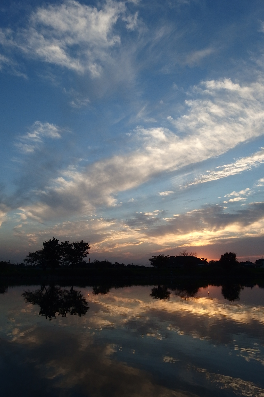 2015/10/03_柴山沼の夕暮れ