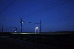 2014/11/16_夕暮れの武州荒木駅