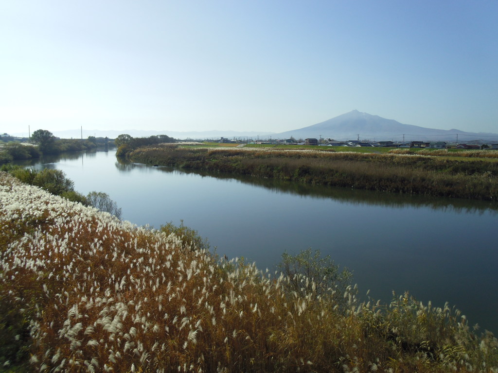 2016/11/14_岩木川と岩木山