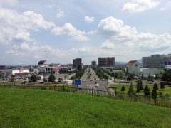 2018/07/14_中央公園展望台からの眺め