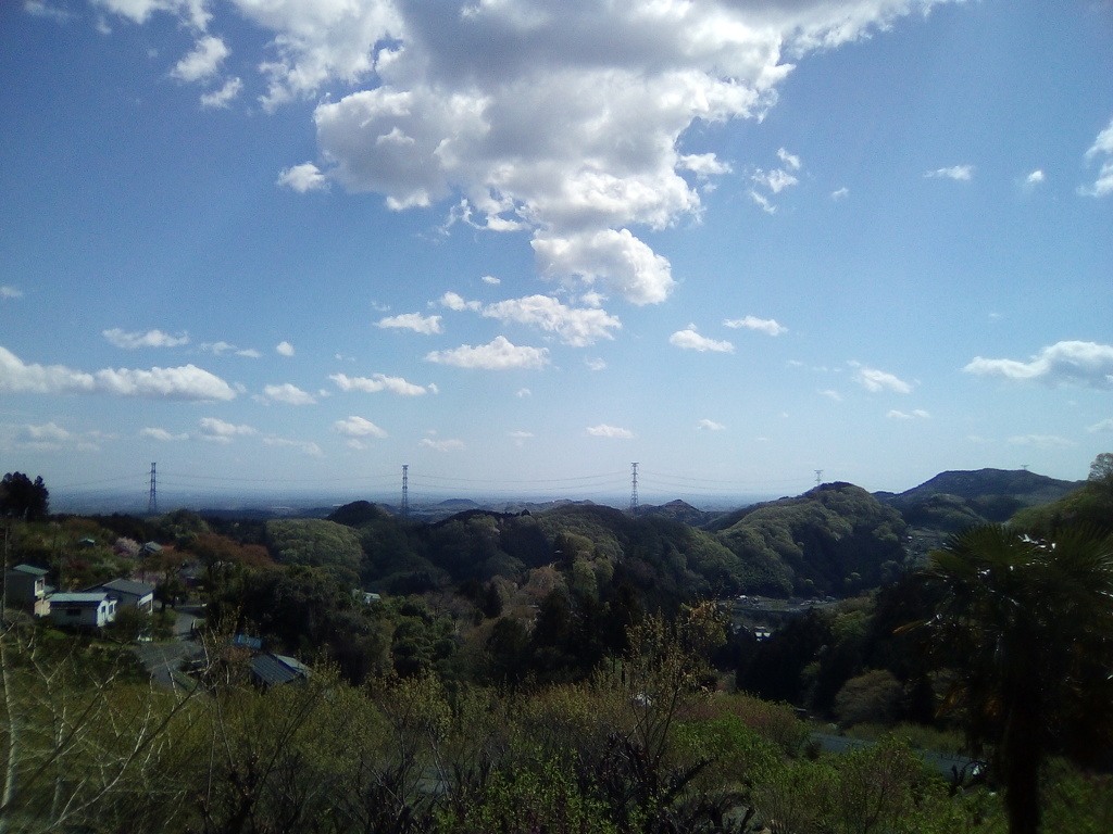 2018/04/08_外秩父山中からの眺め