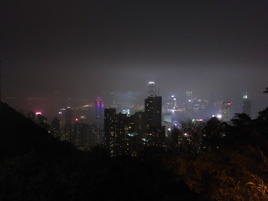 2017/03/12_ビクトリア・ピークからの夜景