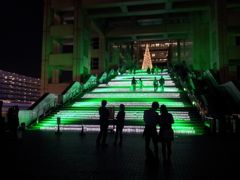 2014/04/26_夜のフジテレビ大階段