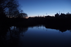 2016/01/01_新沼の夕暮れ