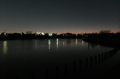 2015/01/10_山ノ神沼の夕暮れ