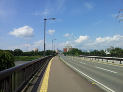 2018/07/14_中央公園から盛岡駅への道