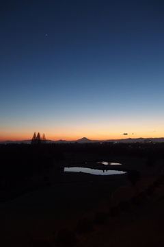 2016/12/29_荒川河川敷の夕暮れ