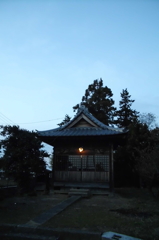 2014/11/23_夕暮れの天神社
