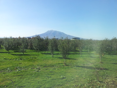 2016/11/14_五能線から岩木山を望む