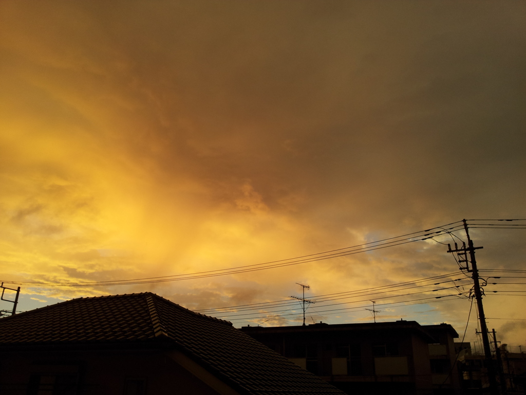 2015/09/09_台風の合間の夕暮れ