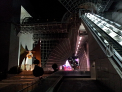 2019/04/12_夜の京都駅 東広場
