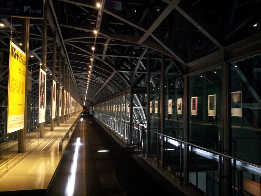 2019/04/12_夜の京都駅 空中径路