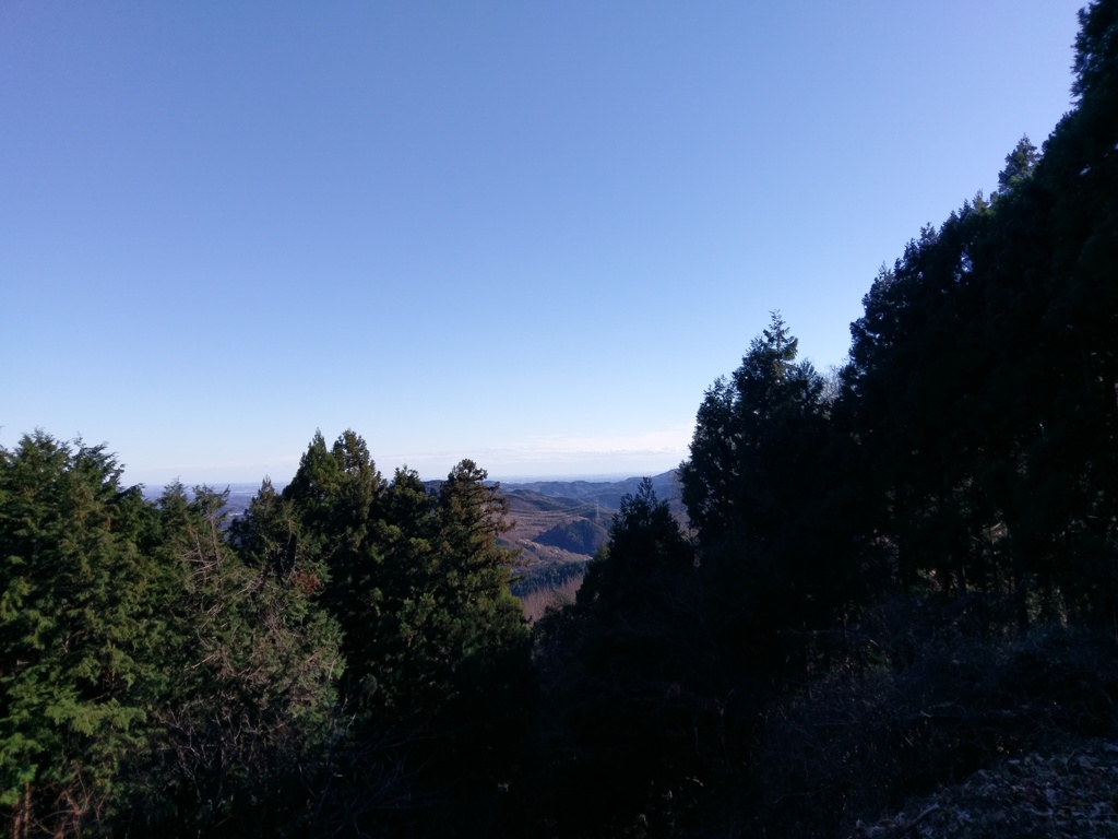 2018/12/24_外秩父山中からの眺め