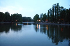 2014/05/24_夕暮れの別所沼公園