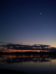 2015/11/15_伊佐沼の夕暮れ