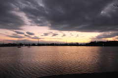 2014/11/03_伊佐沼の夕暮れ