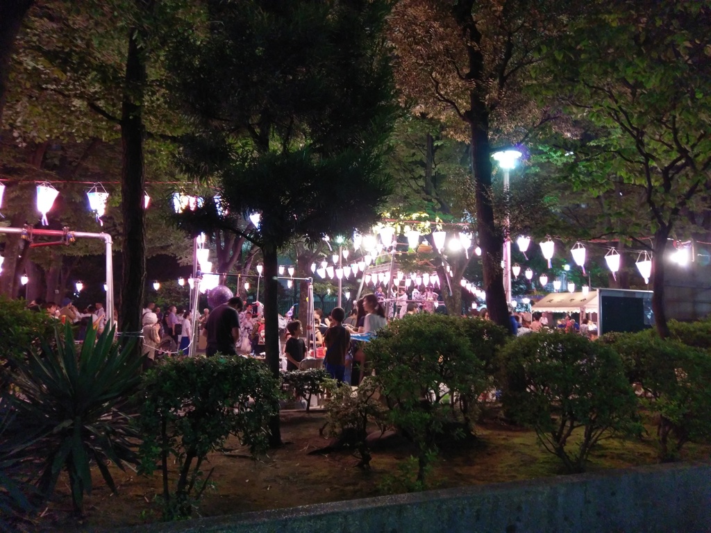 2018/08/03_御徒町公園の盆踊り