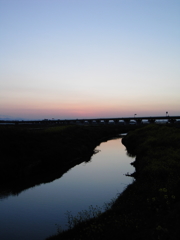 2017/04/15_野通川の夕暮れ