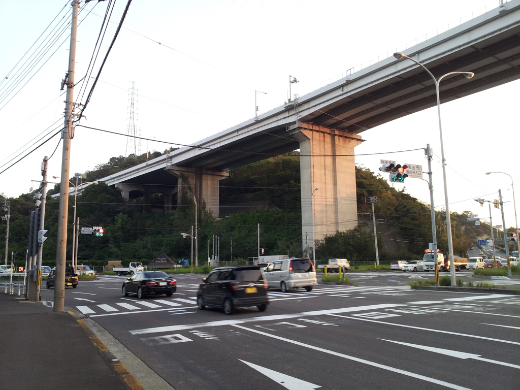 2017/10/26_聖通寺山に入っていく瀬戸大橋