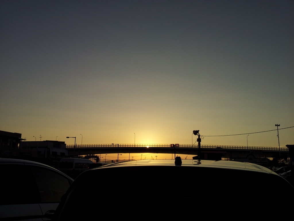 2016/08/12_函館港の夕暮れ