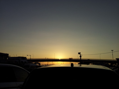 2016/08/12_函館港の夕暮れ