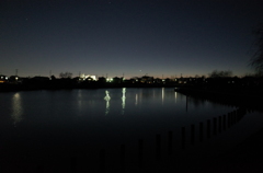 2015/01/10_山ノ神沼の夕暮れ