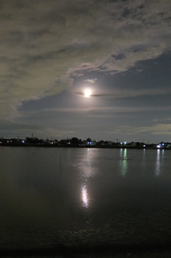 2014/12/07_月夜の伊佐沼
