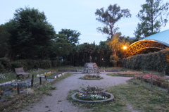 2014/05/24_夕暮れの別所沼公園 メキシコ広場