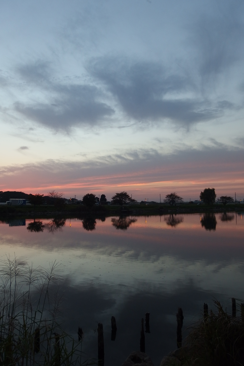 2015/10/03_柴山沼の夕暮れ