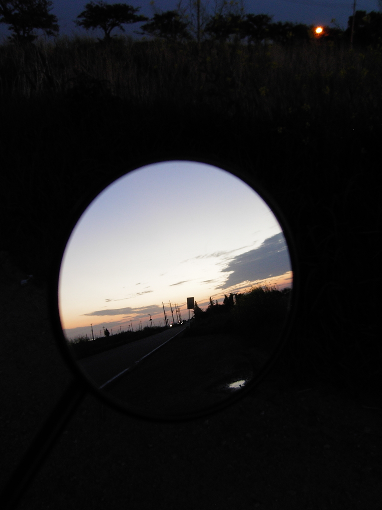 2017/05/04_鏡の中の夕暮れ