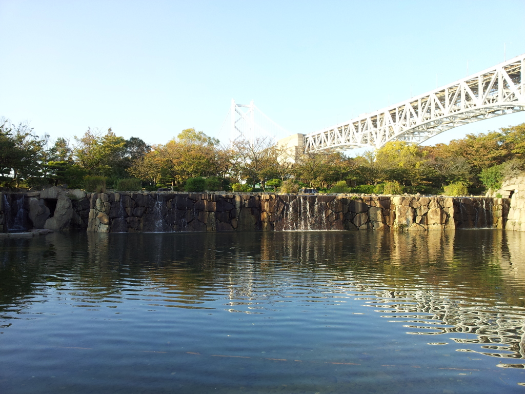 2017/10/26_瀬戸大橋記念公園 浜栗林 甲之池とくぐり滝