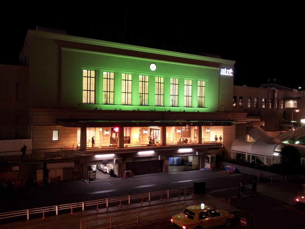 2015/03/12_夜の上野駅