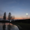 2014/12/28_川里中央公園の夕暮れ